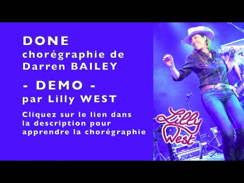 [DEMO] DONE de Darren BAILEY, enseignée par Lilly WEST