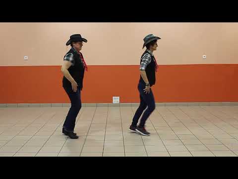 THE BANKS OF THE ROSES Line Dance - danse et compte